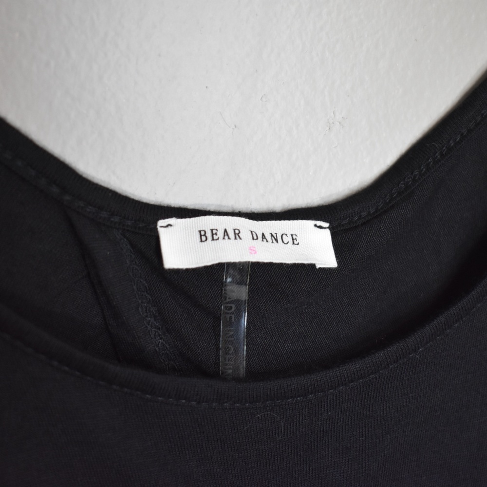 Bear Dance Love Open Back Graphic Tank Small - Picture 2 of 5